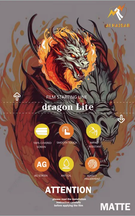 S.C Dragon Lite Matte 12X18