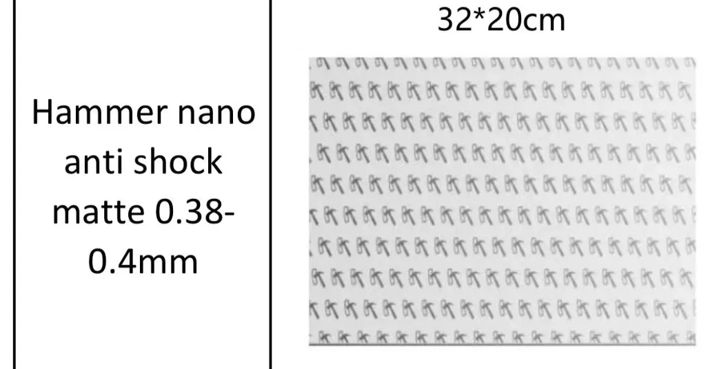 S.H Laser Anti Shock Matte 0.42 Hammer